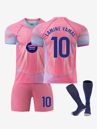 N.1025/26 Maglia n. 10 Yamal n. 8 Pedri n. 6 Gavi Football Club Edizione Speciale Set da 3 Pezzi