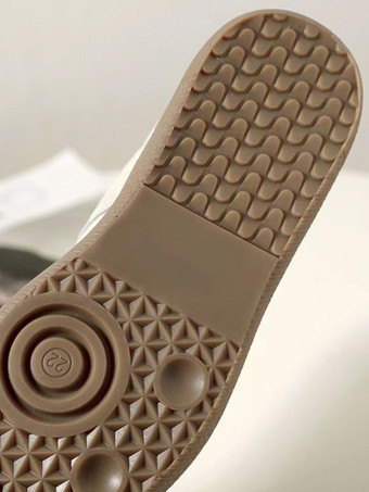 メンズ ドイツ軍 トレーナー カジュアルスニーカー ホワイト レトロ スポーツシューズ