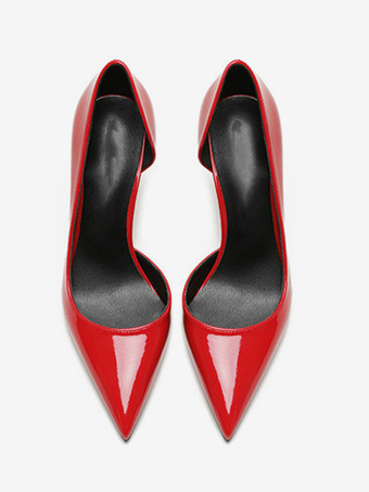 レディースハイヒール ポインテッドトゥ スティレットヒール ドレスシューズ