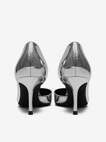 レディースハイヒール ポインテッドトゥ スティレットヒール ドレスシューズ