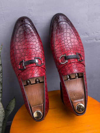 メンズ ビットローファー カジュアルモカシン ラウンドトゥ レザーシューズ