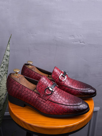 メンズ ビットローファー カジュアルモカシン ラウンドトゥ レザーシューズ