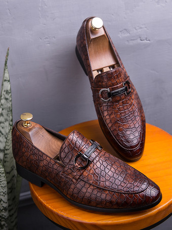 メンズ ビットローファー カジュアルモカシン ラウンドトゥ レザーシューズ