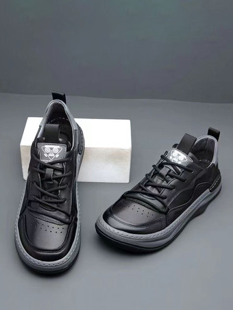 メンズ スポーツスニーカー 通気性 防臭 チャンキーシューズ