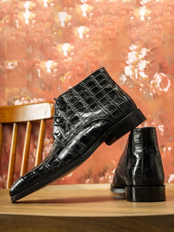 メンズ チャッカブーツ 本革 レースアップ ショートアンクルブーツ