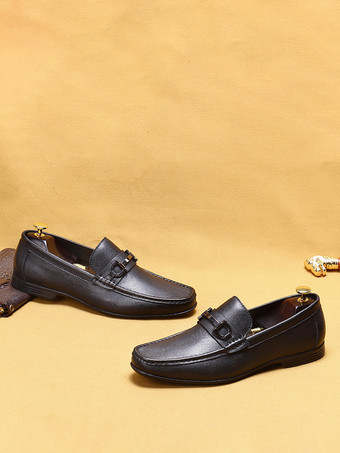 メンズ ホースビットローファー 本革モカシン ソフトソール スリッポン カジュアルシューズ