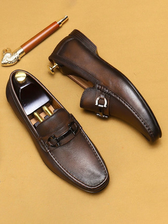 メンズ ホースビットローファー 本革モカシン ソフトソール スリッポン カジュアルシューズ