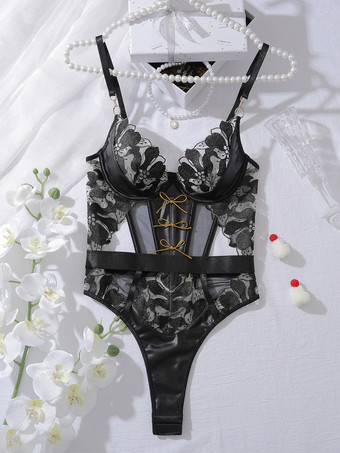 レディーステディ セクシーランジェリー レイブクラブ ジャンプスーツ テディ