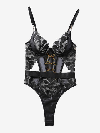 レディーステディ セクシーランジェリー レイブクラブ ジャンプスーツ テディ