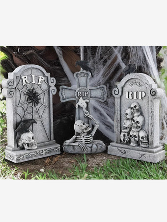 ハロウィン 墓石装飾 ゴシック 墓地 芝生 オーナメント 耐候性樹脂 墓地 小道具