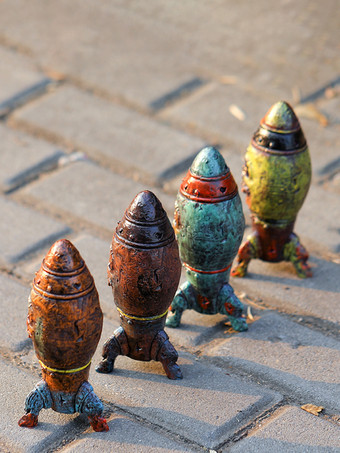 ハロウィン スカル 爆弾 小道具 樹脂 スチームパンク 核弾頭