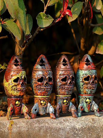 ハロウィン スカル 爆弾 小道具 樹脂 スチームパンク 核弾頭