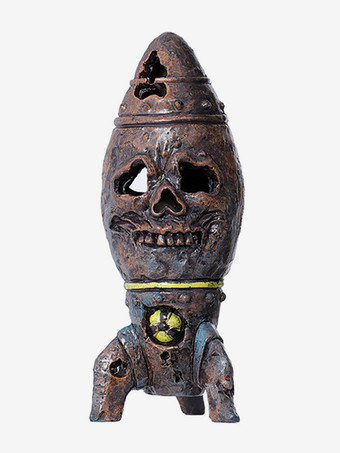 ディープブラウンハロウィン スカル 爆弾 小道具 樹脂 スチームパンク 核弾頭