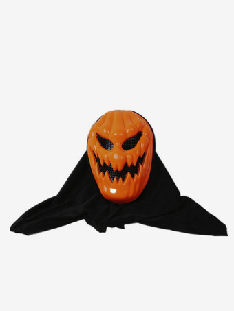 ハロウィン フルフェイスマスク パンプキンスケルトン ヘッドカバー 怖いコスチュームアクセサリー