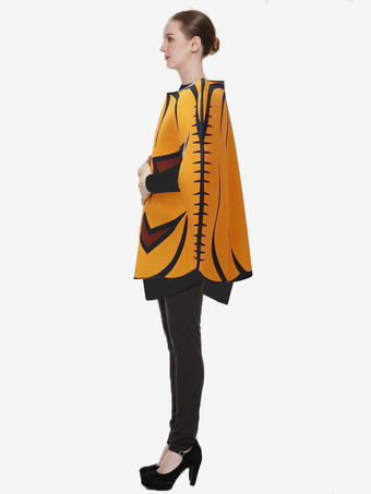 ハロウィンかぼちゃキャラクターコスチューム ステージパフォーマンス衣装 大人用