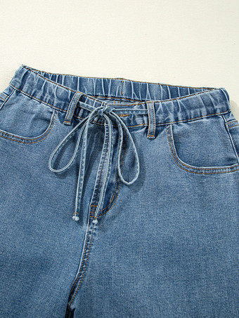 2025年秋冬 ドローストリングウエストのヴィンテージワイドレッグジーンズ