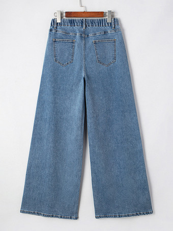 2025年秋冬 ドローストリングウエストのヴィンテージワイドレッグジーンズ