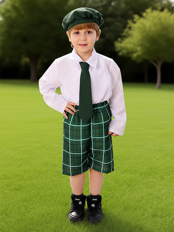 コスチューム ホリデー 商品 ホリデー コスチューム クリスマス チェック柄 グリーン ポリエステル繊維