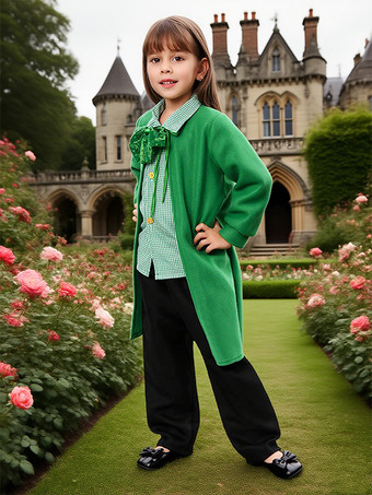 コスチューム ホリデーグッズ ホリデーコスチューム クリスマスグリーン ポリエステル繊維