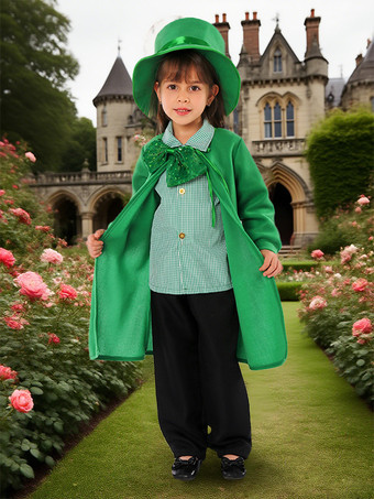 コスチューム ホリデーグッズ ホリデーコスチューム クリスマスグリーン ポリエステル繊維