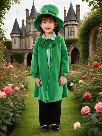 グリーン コスチューム ホリデーグッズ ホリデーコスチューム クリスマスグリーン ポリエステル繊維