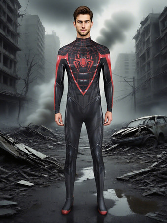 スパイダーマン マイルズ・モラレス コスプレスーツ