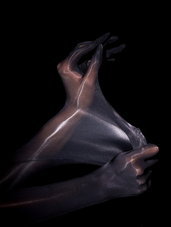 ランジェリーアクセサリー セクシーコスチューム ナイトアウト ラベンダー ライクラスパンデックス グローブ アクリルファイバー 無地グローブ