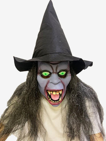 ダークグレー ハロウィン クラシック 魔女 海賊 マスク ハロウィン コスチューム アクセサリー