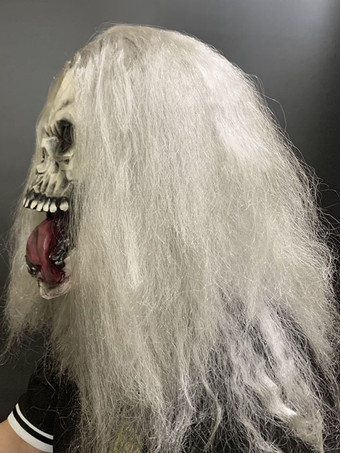 ハロウィーンの舌スケルトンマスクモンスター怖いパーティー小道具パフォーマンス用