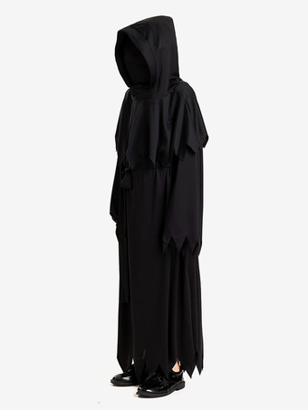 ハロウィン 子供用 死神コスチューム ゴシック 悪魔ローブ ステージパフォーマンス衣装