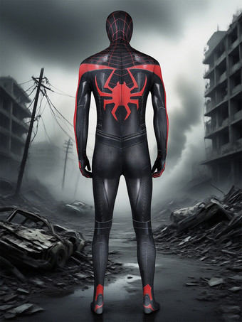 スパイダーマン マイルズ・モラレス コスプレスーツ