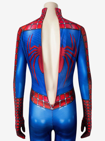 女性スパイダーマンコスチュームトゥアレッドスーパーヒーローライクラスパンデックスジャンプスーツキャットスーツ全身タイツ