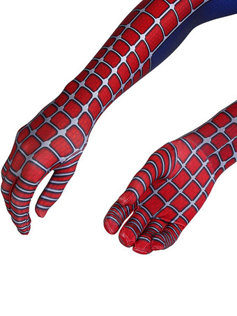 マーベルコミックスパイダーマンマーベルコミックトビーマグワイアスター付きコスプレコスチューム