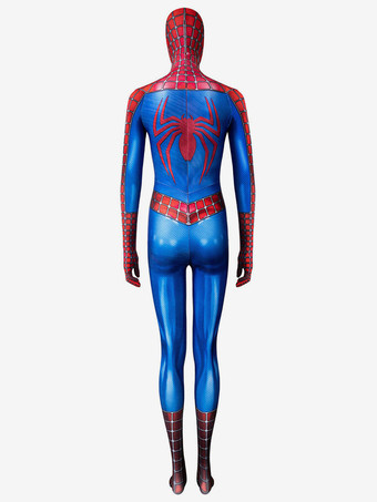 女性スパイダーマンコスチュームトゥアレッドスーパーヒーローライクラスパンデックスジャンプスーツキャットスーツ全身タイツ