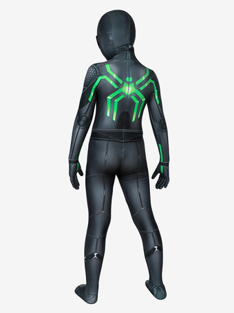 スパイダーマン ステルススーツ コスプレコスチューム ライクラスパンデックス キャットスーツ PS4 ゲーム マーベル 子供用 ジャンプスーツ
