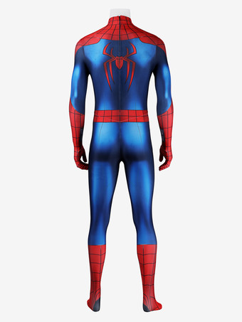 Brand New Day Costumes マーベルコミックス スパイダーマン ピーター・パーカー主演ゼンタイスーツ 3Dプリント立体視アイマスク付き