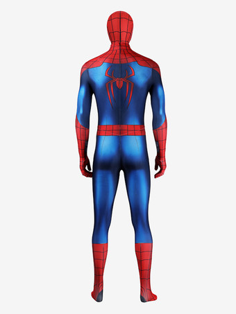 Brand New Day Costumes マーベルコミックス スパイダーマン ピーター・パーカー主演ゼンタイスーツ 3Dプリント立体視アイマスク付き