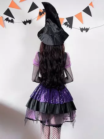 black gothic witch dress Women Black Gothic Vintage Dress Costume Floor Length Witch Dress