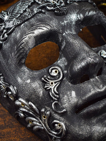 ハロウィン 古代ローマ剣闘士マスク ブロンズ フルフェイスヘルメット 歴史再現小道具