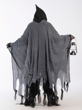 ハロウィンのぼろぼろのゴーストケープの怖いコスチューム