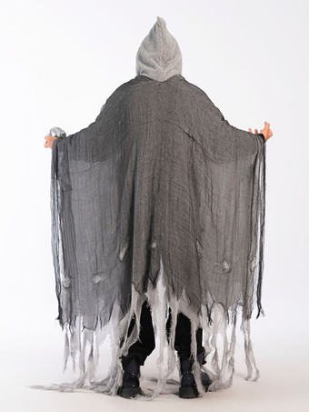 ハロウィンのぼろぼろのゴーストケープの怖いコスチューム