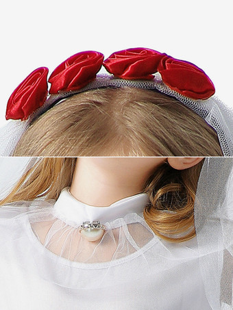 ハロウィン ゴシック ゴースト ブライドドレス 女の子用 ヴァンパイア 魔女 コスチューム