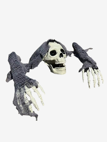 ハロウィン フロアクローラー スケルトン デコレーション お化け屋敷 小道具 中庭装飾用