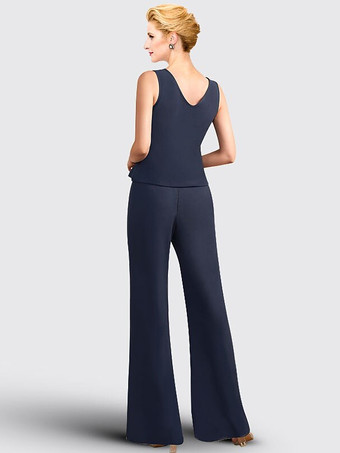 3ピース ブライダル マザードレス イリュージョンネックライン 7分袖 レース ゲストドレス 結婚式用