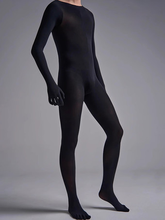 シルクベルベットゼンタイベルベットフルボディストッキングシアーシームレスタイツボディスーツセクシーオールインワンキャットスーツメンズ