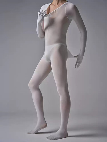 シルクベルベットゼンタイベルベットフルボディストッキングシアーシームレスタイツボディスーツセクシーオールインワンキャットスーツメンズ