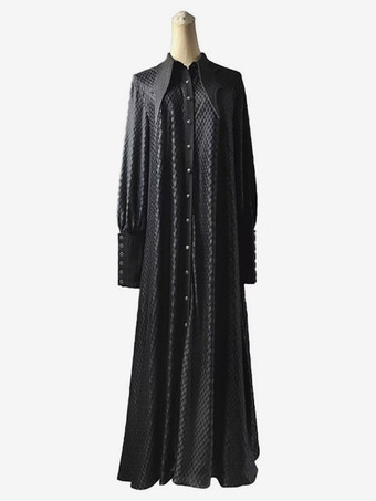 ゴシック王子ロリータロングコートとベストのツーピースセットハンサムなビクトリア朝スタイルのユニセックス王子コスチューム