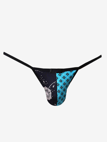 ご参考ください メンズランジェリー セクシーパンティー ひも 花柄ひも