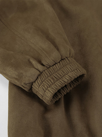 ヴィンテージスエード ジップアップ ボンバージャケット（レディース）2025