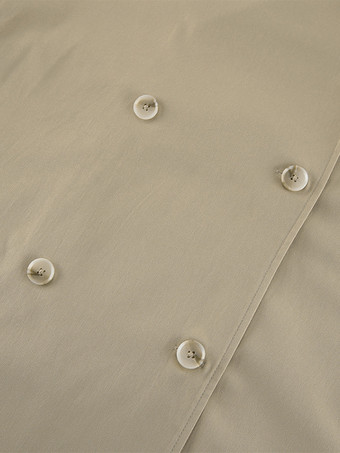 クラシックなダブルブレストトレンチコート（ドールカラーとベルト付き、レディース向け）2025年モデル